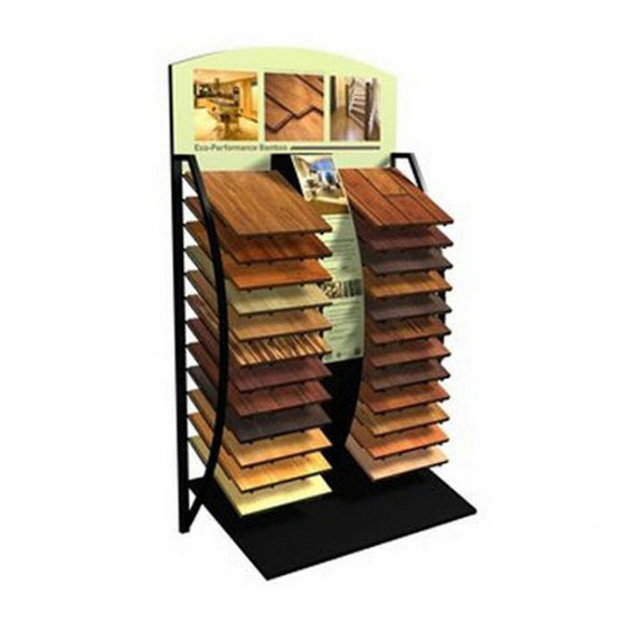 WD618 LUXURY VINYL WOOD PLANK AND TILE DISPLAY RACK Flooring Display