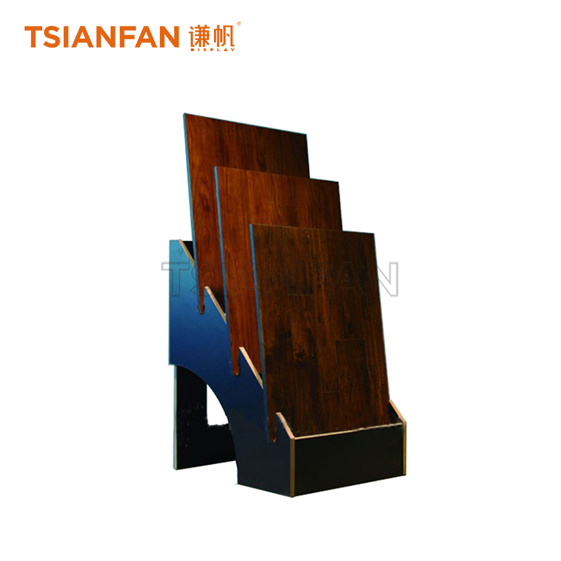 Laminate Display rack&Wood display stand Flooring Display Stand