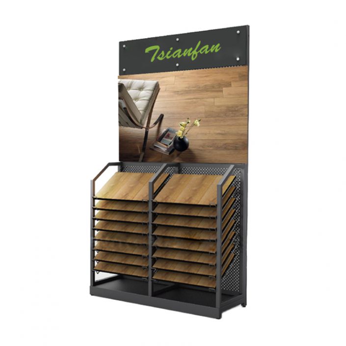 WD618 LUXURY VINYL WOOD PLANK AND TILE DISPLAY RACK Wood Flooring