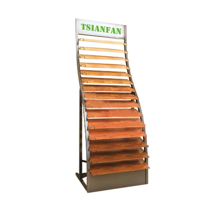 WD630 Metal Flooring Sample Display Boards Rack | Wood Flooring Tile ...
