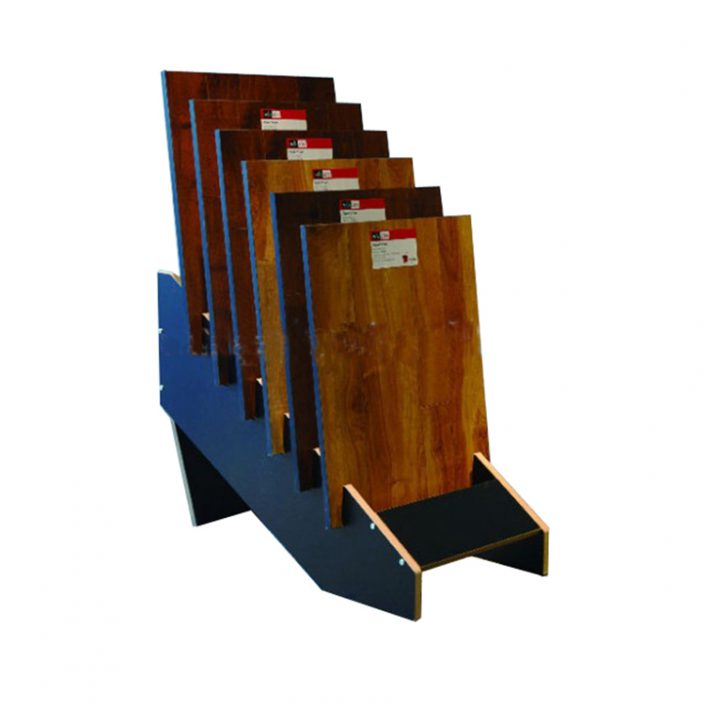 Laminate Panels Display Unit for showroom or Exhibition Wood Flooring Tile Display Stand