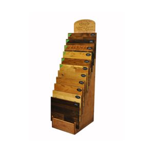 WWD032 Hardwood flooring sample display racks for floor dealers and ...