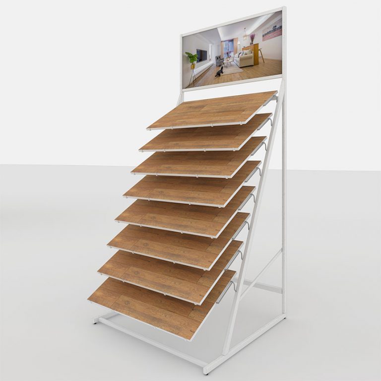 Wood floor tile display stand & Laminate Display rack Wood Flooring