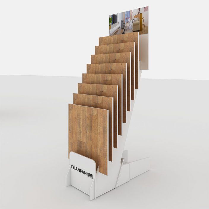 Wood floor tile display stand & Laminate Display rack Wood Flooring