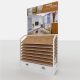 Sold Wood Vinyl Plank Floor Tile Sample Display Tower