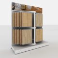 Sold Wood Vinyl Plank Floor Tile Sample Display Tower