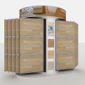Vinyl Plank Wood Floor Tile Sample Display Shelf Rack WJ836-1