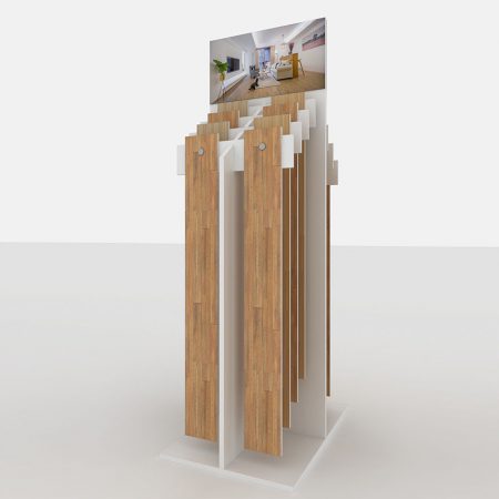 Flooring Tile Display Rack For Showroom