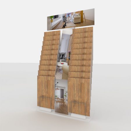 Flooring Tile Display Rack For Showroom