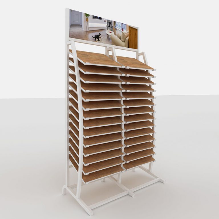 Wood floor tile display stand & Laminate Display rack Wood Flooring
