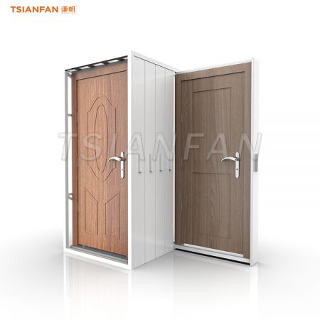 wooden door display framekk002-1-1